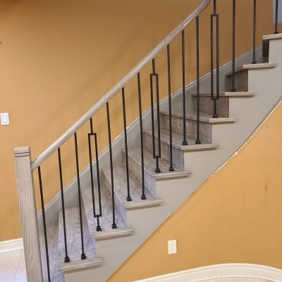 grey-modern-stairs-refinishing-woodbridge